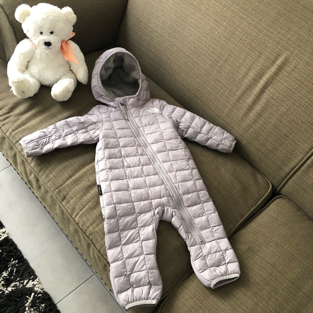 North Face baby snow suit.